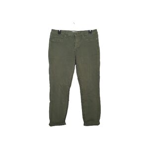 Articles Of Society Sz 10 Olive Green Straight Leg Jeans Military Chic Safari